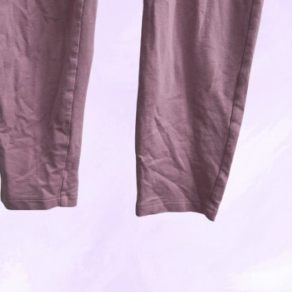 PINK Victoria's Secret shoelace front leggings pink nation left leg drawstring M - Picture 10 of 13